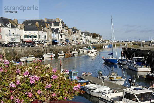 Segeln und Angeln Port  Le Croisic  Bretagne  Frankreich  Europa