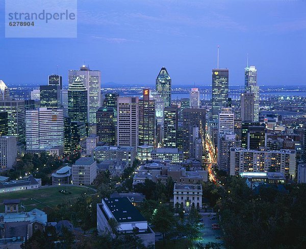 Skyline  Skylines  Großstadt  Nordamerika  Ansicht  Erhöhte Ansicht  Aufsicht  heben  Kanada  Montreal  Quebec