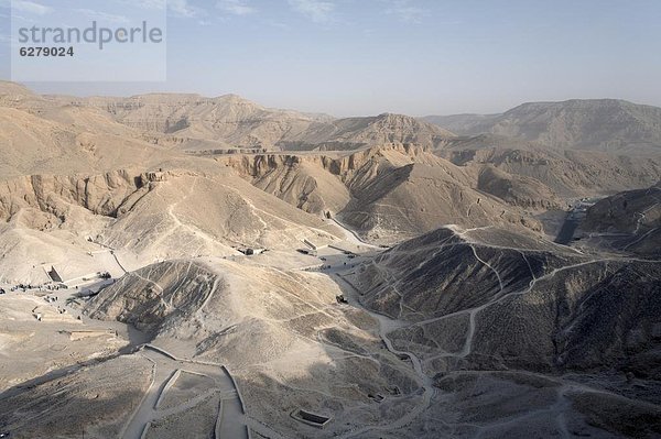 Tal der Könige  Theben  UNESCO World Heritage Site  Ägypten  Nordafrika  Afrika