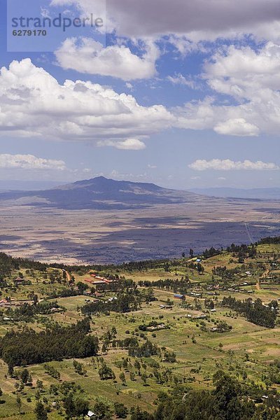 Ostafrika  Tal  Berg  Spalt  Afrika  Kenia