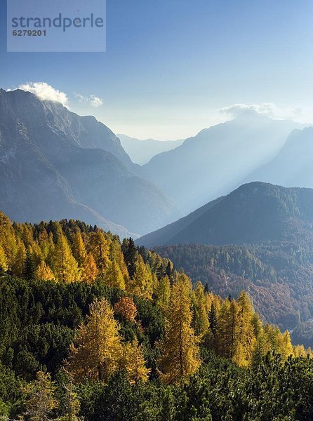 Europa Alpen Mangart Slowenien