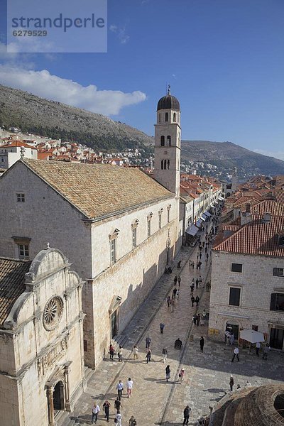 Dach  Europa  Wand  Stadt  UNESCO-Welterbe  Kroatien  Dubrovnik  alt