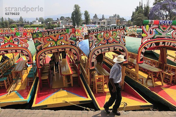 Mexico-Stadt  Hauptstadt  Nordamerika  Mexiko  UNESCO-Welterbe  Xochimilco