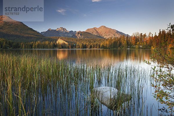 Europa  Berg  See  Slowakei