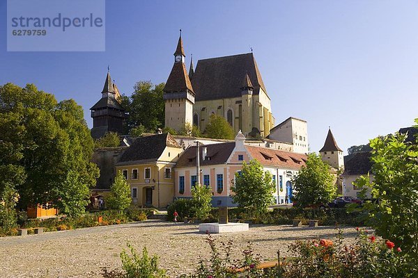 Mittelalter Europa Kirche Dorf Richtung Rom Hauptstadt befestigen UNESCO-Welterbe Rumänien