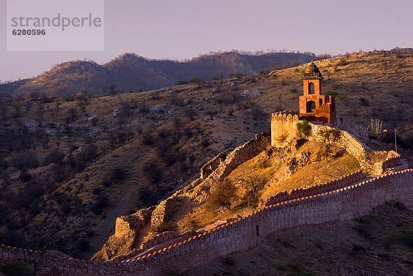 Amber Fort  Jaipur  Rajasthan  Indien  Asien