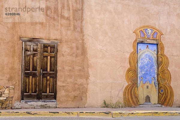 Doors in Santa Fe  New Mexico  United States of America  North America