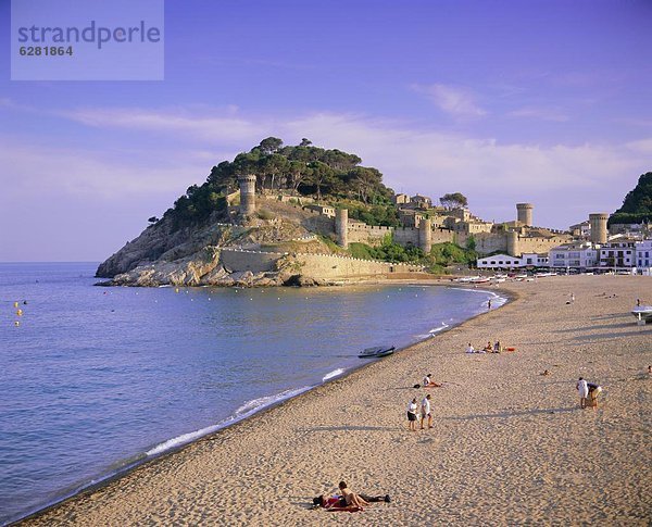 Tossa de Mar  Costa Brava  Katalonien (Cataluna)  Spanien  Europa