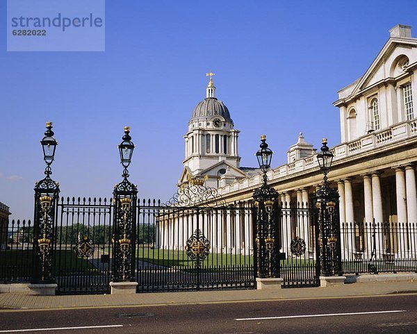 Royal Naval College  Greenwich  London  England  Großbritannien