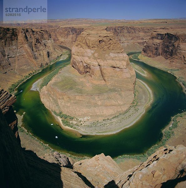 Vereinigte Staaten von Amerika  USA  Biegung  Biegungen  Kurve  Kurven  gewölbt  Bogen  gebogen  Fluss  Arizona  Colorado  Hufeisen