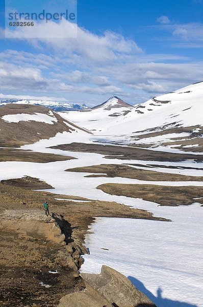 Gehhilfe  Berg  bedecken  Landschaft  Eis  Island