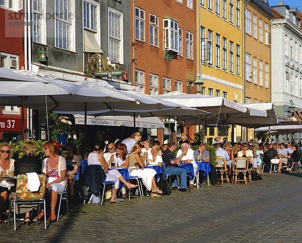 Europa  Dänemark  Kopenhagen  Hauptstadt  Nyhavn