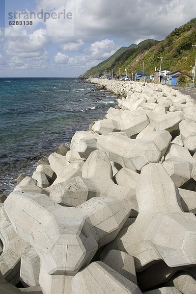 zeigen  Schutz  Beton  Erosion  Japan