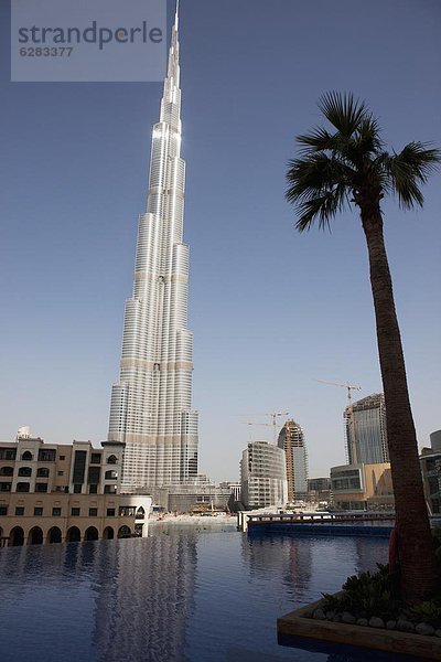 Vereinigte Arabische Emirate  VAE  Naher Osten  hoch  oben  Burj Khalifa  Dubai
