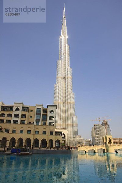 Vereinigte Arabische Emirate  VAE  Naher Osten  hoch  oben  Burj Khalifa  Dubai