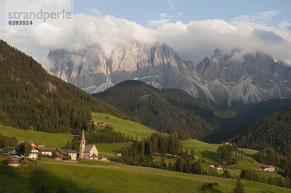 Santa Maddalena  Funes-Tal (Villnoss)  Dolomiten  Trentino-Südtirol  Südtirol  Italien  Europa