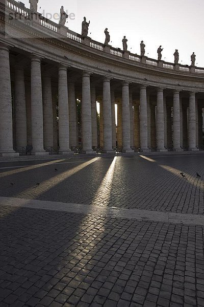 Rom  Hauptstadt  Europa  Latium  Kolonnade  Italien  Vatikan