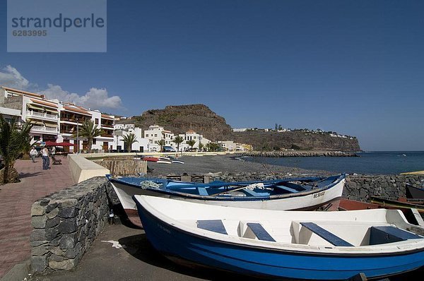 Hafen  Europa  klein  Atlantischer Ozean  Atlantik  Kanaren  Kanarische Inseln  La Gomera  Spanien