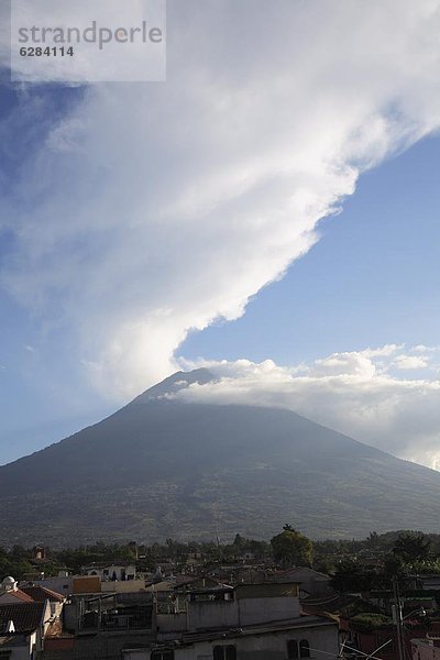 Vulkan  Mittelamerika  Guatemala