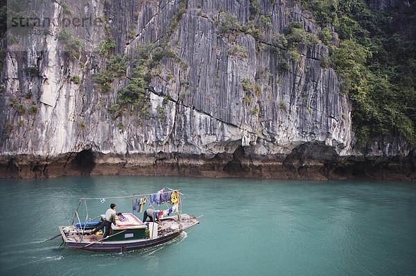 Südostasien  Vietnam  Asien  Fischerboot