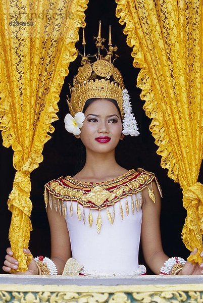 Portrait  Tradition  Tänzer  Vietnam  Kambodscha  Angkor Wat  Asien  Siem Reap