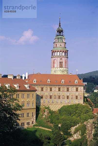 Europa Tschechische Republik Tschechien Böhmen Cesky Krumlov