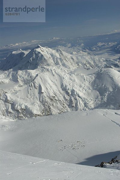 Vereinigte Staaten von Amerika  USA  entfernt  camping  Nordamerika  Ansicht  Berg  Jagd  Denali Nationalpark  Alaska