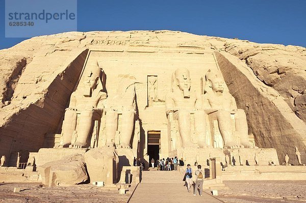 Nordafrika  UNESCO-Welterbe  Abu Simbel  Afrika  Ägypten  Nubien