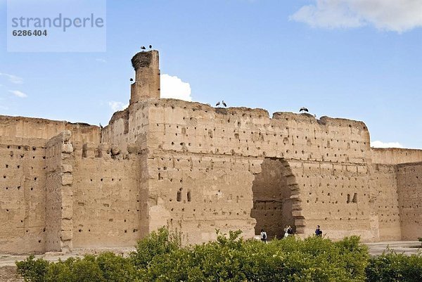 Nordafrika  Ruine  Palast  Schloß  Schlösser  Afrika  Marokko