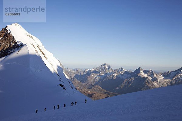 Europa Alpen Italien Piemont