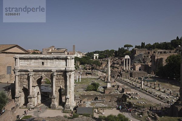 Forum Romanum  Rom  Latium  Italien  Europa