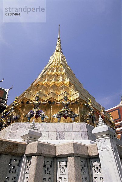 Bangkok Hauptstadt Ehrfurcht Palast Schloß Schlösser Südostasien Asien Buddha Smaragd Thailand
