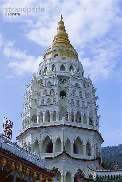 Außenaufnahme  Teamwork  10  Buddha  Asien  verboten  Kek Lok Si Tempel  Malaysia  Pagode