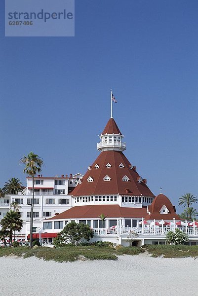 San Diegos berühmtesten Gebäude  Hotel del Coronado aus 1888  San Diego  California  Vereinigte Staaten von Amerika (U.S.A.)  Nordamerika