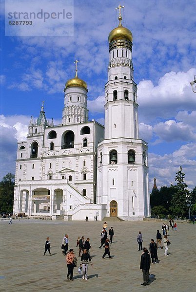 Moskau  Hauptstadt  groß  großes  großer  große  großen  Kirchturm  Glocke  Kreml  Russland