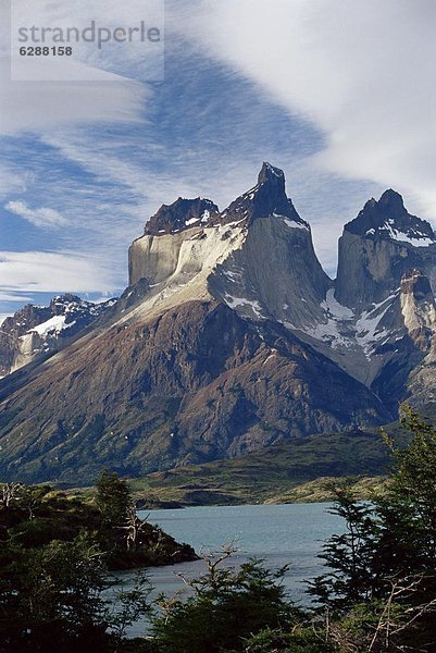 See  Torres del Paine Nationalpark  Lake Pehoe  Chile  Patagonien  Südamerika