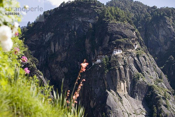 Taktsang Goemba (Tiger Nest) Kloster  Paro  Bhutan  Asien