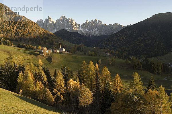 Europa  Dolomiten  Trentino Südtirol  Italien  val di funes