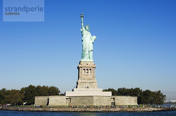 Statue von Liberty  Liberty Island  New York City  New York  Vereinigte Staaten von Amerika  Nordamerika