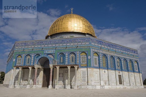 Kuppel des Rock  Jerusalem  Israel  Nahost