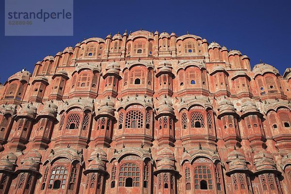 Wind  Palast  Schloß  Schlösser  Asien  Indien  Jaipur  Rajasthan