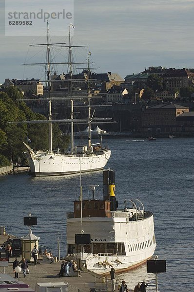 Stockholm  Hauptstadt  Schiff  Schweden