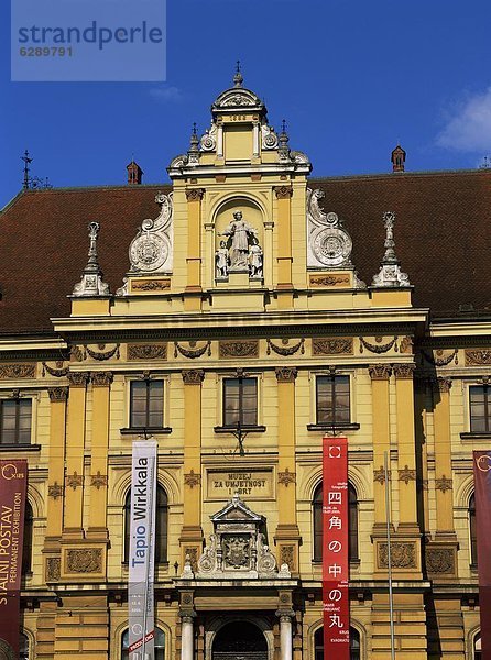 Zagreb  Hauptstadt  Europa  Kroatien