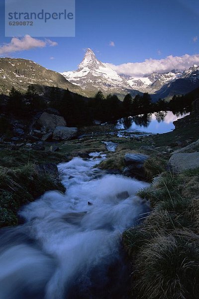 Europa  Westalpen  Schweiz  Zermatt