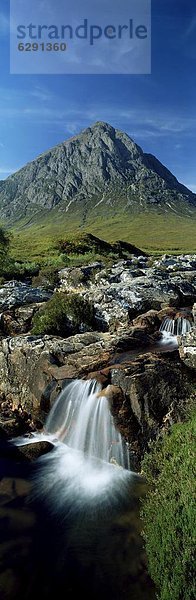 Europa  Großbritannien  Hintergrund  Fluss  Wasserfall  Schottland