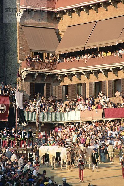 aufmachen  Europa  Italien  Parade  Siena  Toskana