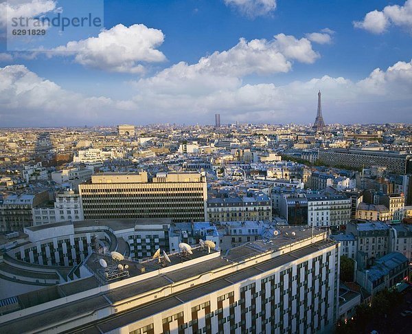 entfernt  Paris  Hauptstadt  Frankreich  Europa  Großstadt  Turm  Eiffelturm