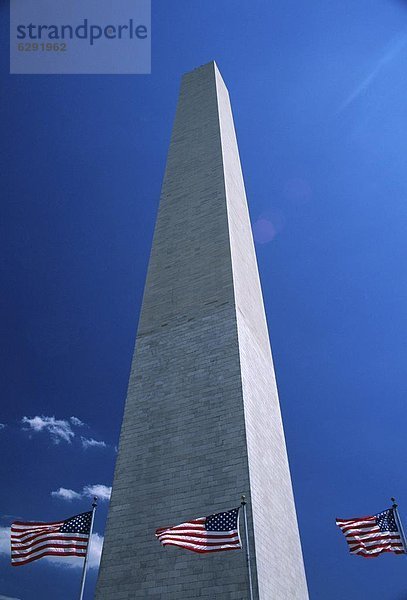 sternförmig  Monument  Fahne  Nordamerika  Streifen  Washington DC  Hauptstadt