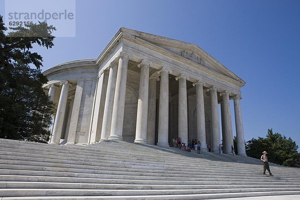 Stufe  Denkmal  Vereinigte Staaten von Amerika  USA  absteigen  Nordamerika  Washington DC  Hauptstadt  Wachmann