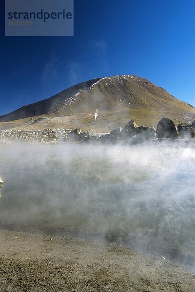 Geysire auf Sol de Manana  Salar de Uyuni  Bolivien  Südamerika